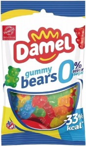 Конфеты желейные Damel Gummy bears без сахара 90г