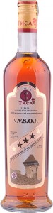 Бренди Тиса Пять звездочек V.V.S.О.Р. 0.5 л 42%
