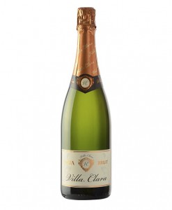 Вино ігристе Villa Clara Cava Brut біле сухе 0,75л. 11,5%