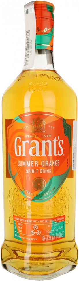 Лікер Grant's Summer Orange 35% 0.7 л