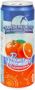 Сокосодержащий газированный напиток San Benedetto Prima Spremitura Clementina 0,33 л