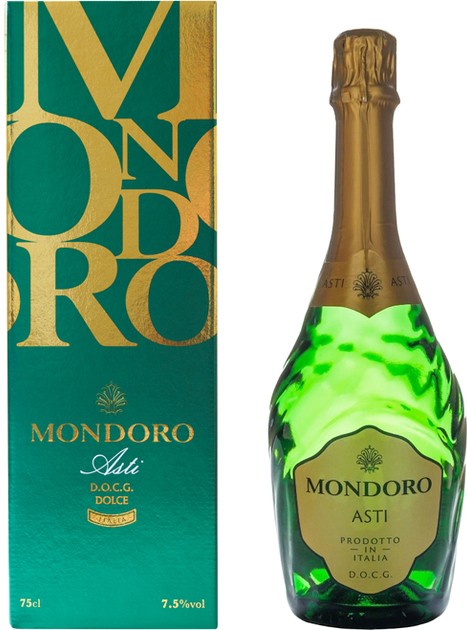 Вино игристое Mondoro Asti белое сладкое 7,5% 0,75 л
