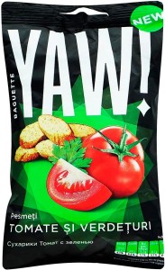 Сухарики Yaw зі смаком томатів із травами 60 г