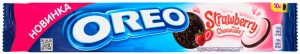 Печиво Oreo з какао та кремовою полуничною начинкою 95 г