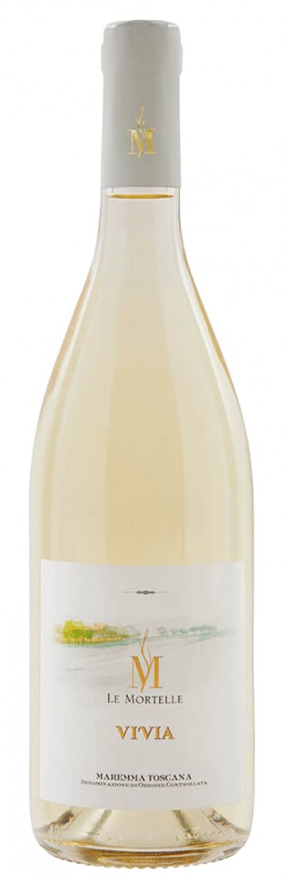 Вино Antinori Le Mortelle Vivia Maremma Toscana белое сухое 12,5% 0,75л