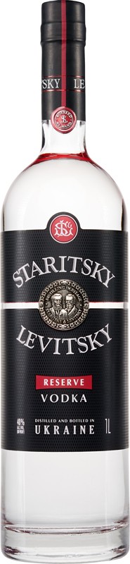 Горілка Staritsky Levitsky Reserve 40% 1 л 