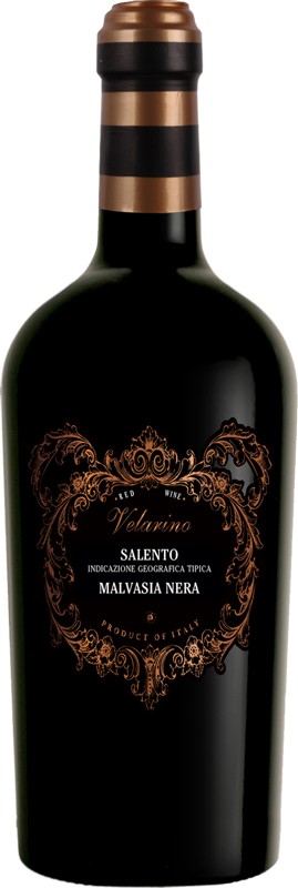 Вино Velarino Malvasia Nera Salento червоне сухе 14,5% 0.75 л 