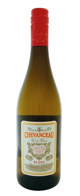 Вино Chevanceau Blanc біле сухе 12% 0,75л