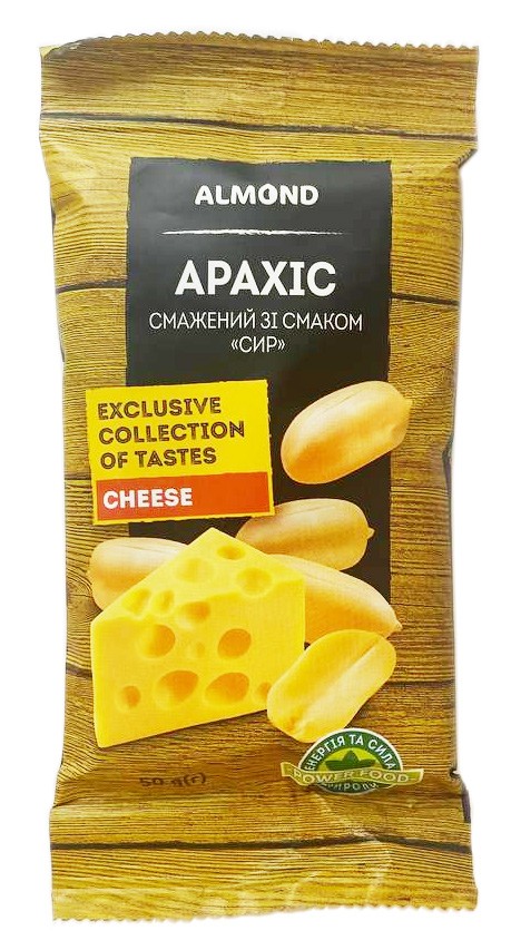 Арахис Almond жареный со вкусом сыра 50г