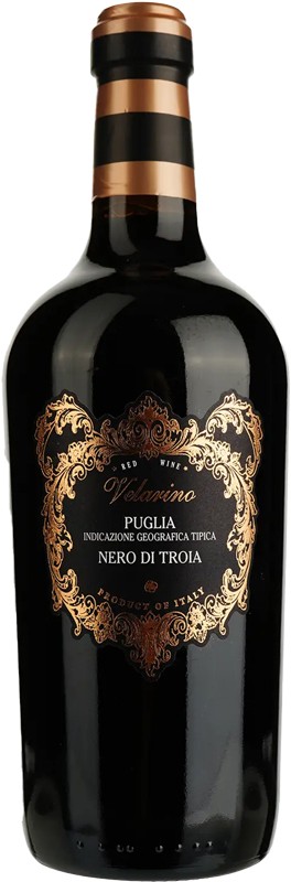 Вино Velarino Nero di Troia красное сухое 14,5% 0.75 л