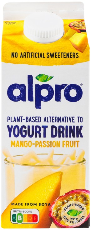 Продукт соєвий Alpro Mango-passion fruit ферментований 755г