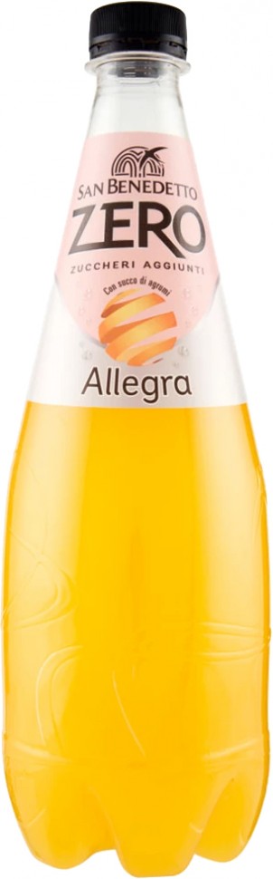 Сокосодержащий газированный напиток San Benedetto Zero Orange 0,75 л