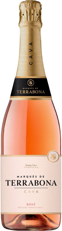 Вино ігристе Marques de Terrabona Cava Brut Rose рожеве 11,5% 0,75 л