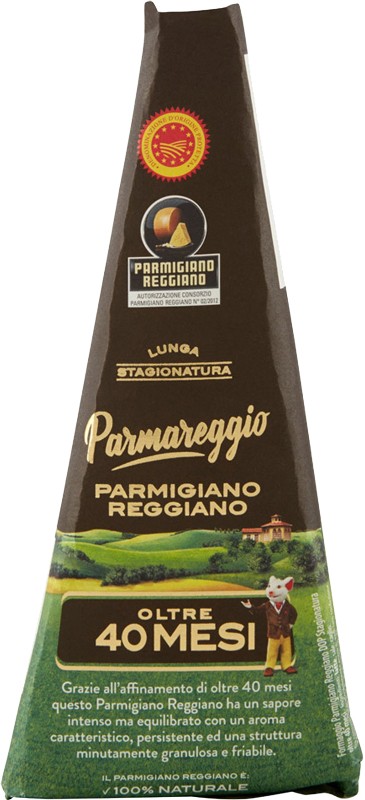 Сир Parmareggio Parmigiano Reggiano витримка 40 місяців 250 г