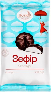 Зефир Жако в глазури 210 г