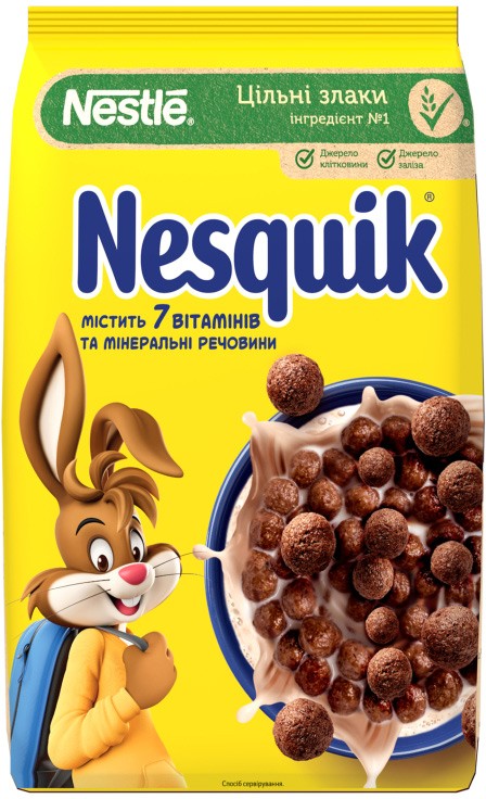 Завтрак сухой Nesquik с витаминами и минеральными веществами 200г