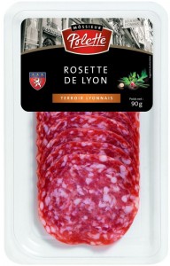 Ковбаса Mossieur Polette Rosette de Lyon нарізка 90 г