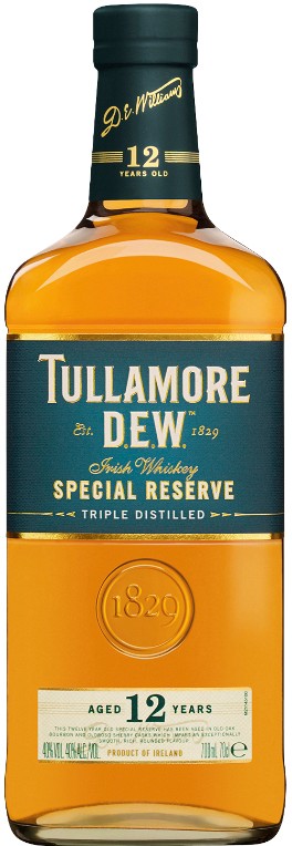 Віскі Tullamore Dew 12 лет 0,7л 41,3%