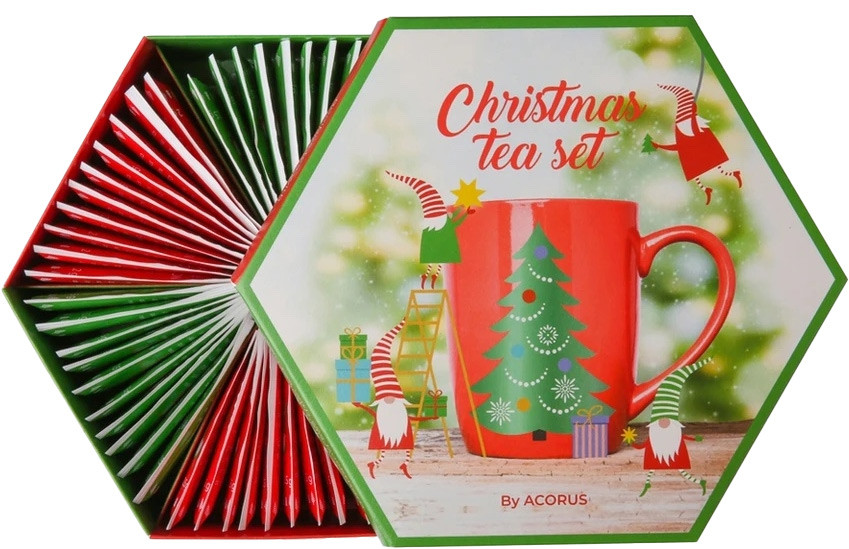 Чайний набір Acorus Christmas Tea Set № 60 125 г 