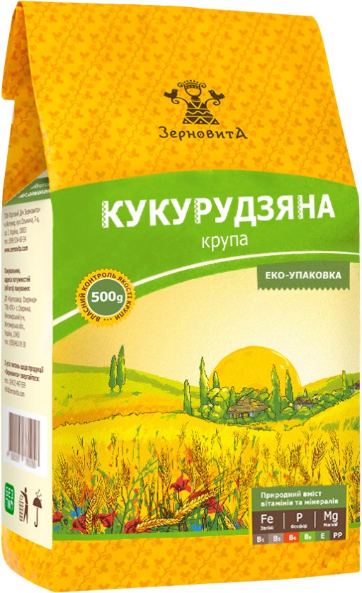 Крупа кукурудзяна Зерновита 500г