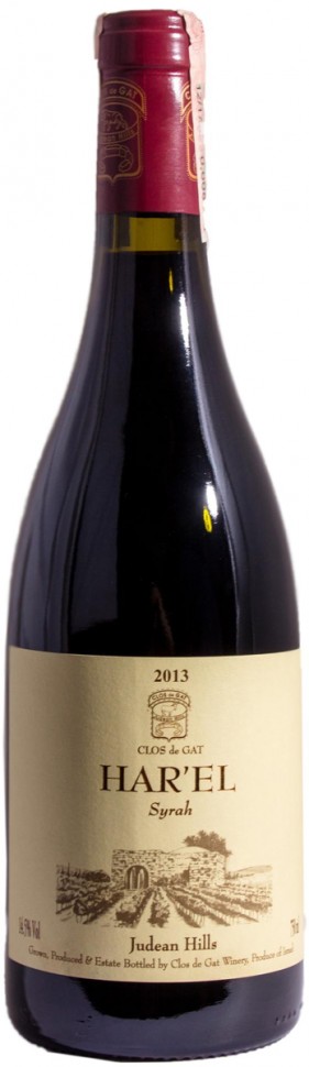 Вино Clos de Gat Harel Syrah червоне сухе 14,5% 0,75 л