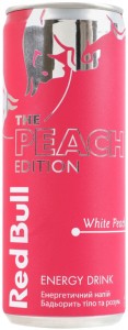 Напиток энергетический Red Bull Peach 0,25 л