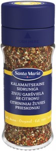Приправа лимонная к рыбным блюдам Santa Maria 37г