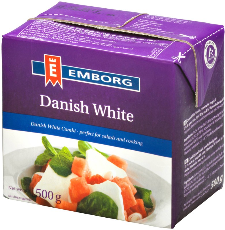 Сыр Emborg Danish White Фета 50% 500 г