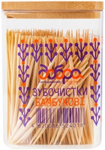 Зубочистки бамбукові Добра господарочка 350 шт 