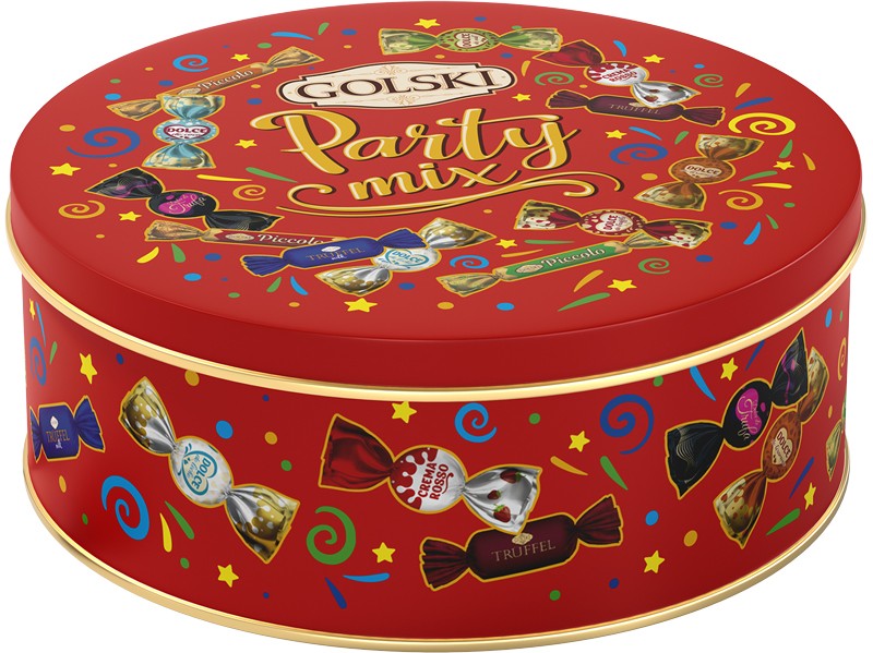 Набір цукерок Golski Party mix Red глазурованих 330г