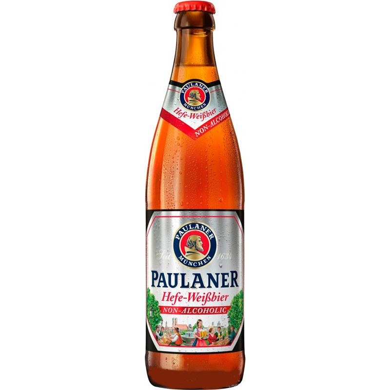 Пиво светлое Paulaner Hefe-Weissbier 0,5л