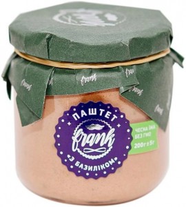 Паштет Frank з базиліком 200 г