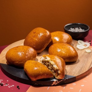 Пиріжки з яловичою печінкою 