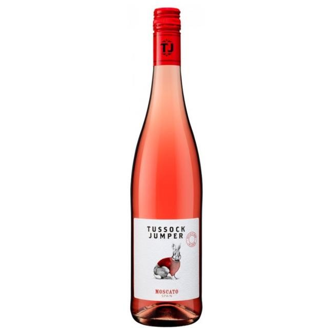 Вино Tussock Jumper Moscato рожеве напівсолодке 11% 0,75л