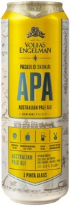 Пиво Volfas Engelman APA светлое фильтрованное 5% 0,568л