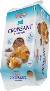 Круассаны Dora со сливочно-шоколадной начинкой 300 г
