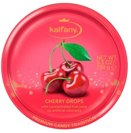 Льодяники Kalfany Вишня 150г