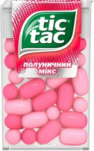 Драже Tic Tac Клубника 18г