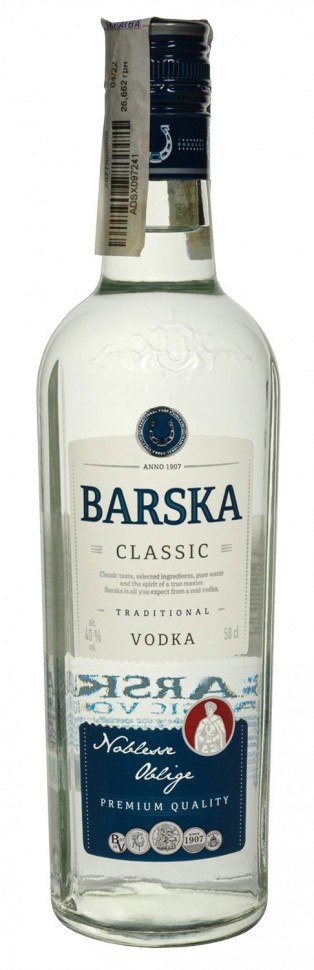 Горілка Barska Classic 40% 0,5л
