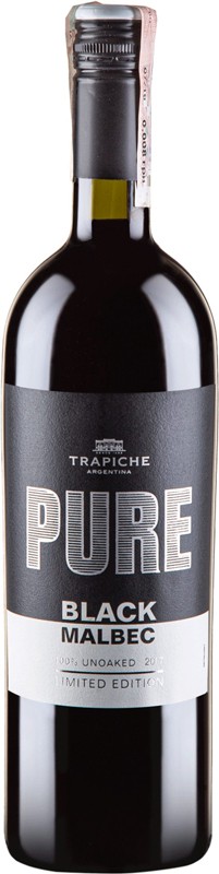 Вино Trapiche Pure Malbec Black червоне сухе 14% 0,75 л