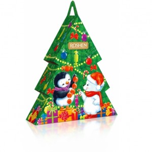 Новорічний подарунок Roshen Новорічна ялинка 380 г.