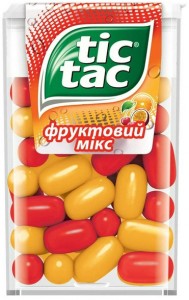 Драже Tic Tac Фруктовый микс 18г