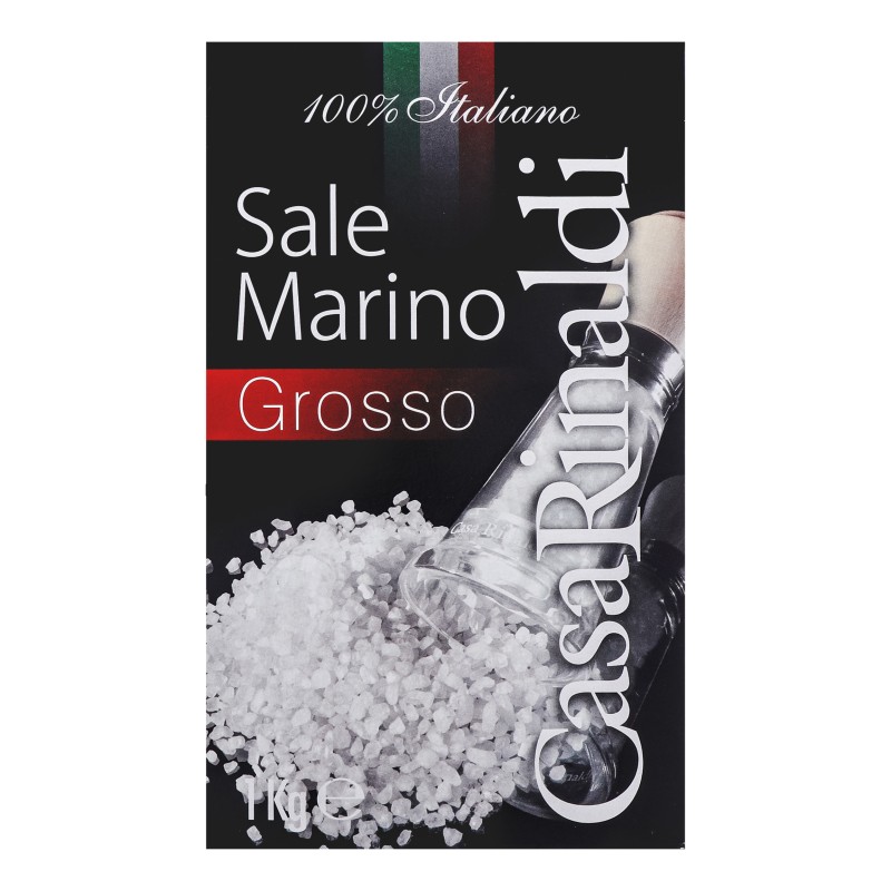 Соль морская крупная 100% Italiano Casa Rinaldi 1 кг