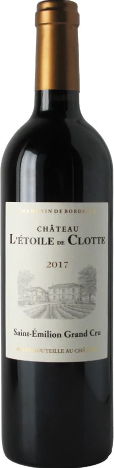 Вино Chateau L'Etoile de Clotte Saint Emilion Grand Cru красное сухое 14,5% 0,75 л
