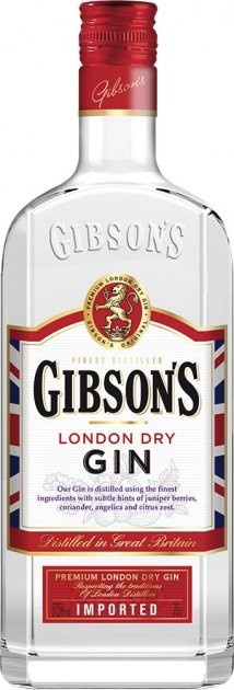 Джин Gibson's London Dry 0.7 л 37.5%