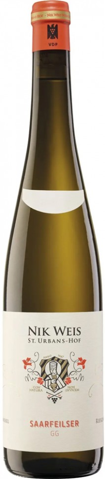 Вино Nik Weis Saarfeilser Riesling белое полусухое 12% 0,75 л