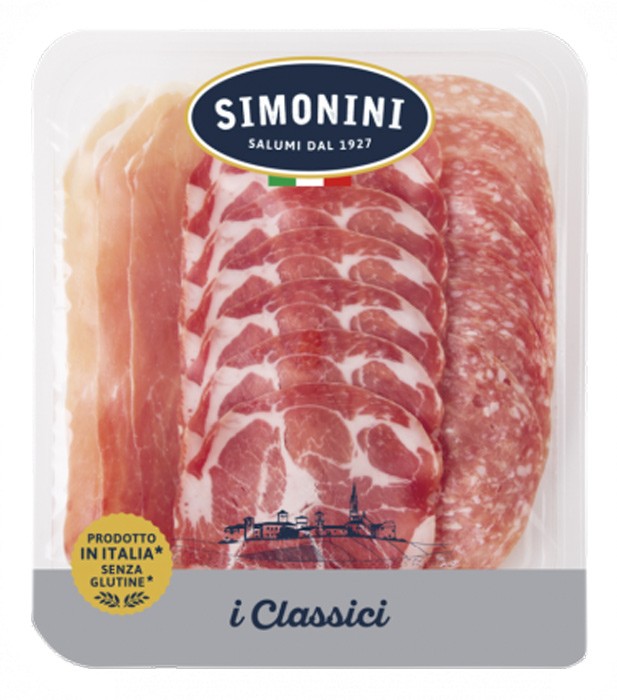 Ассорти Simonini Антипасто нарезка 90г