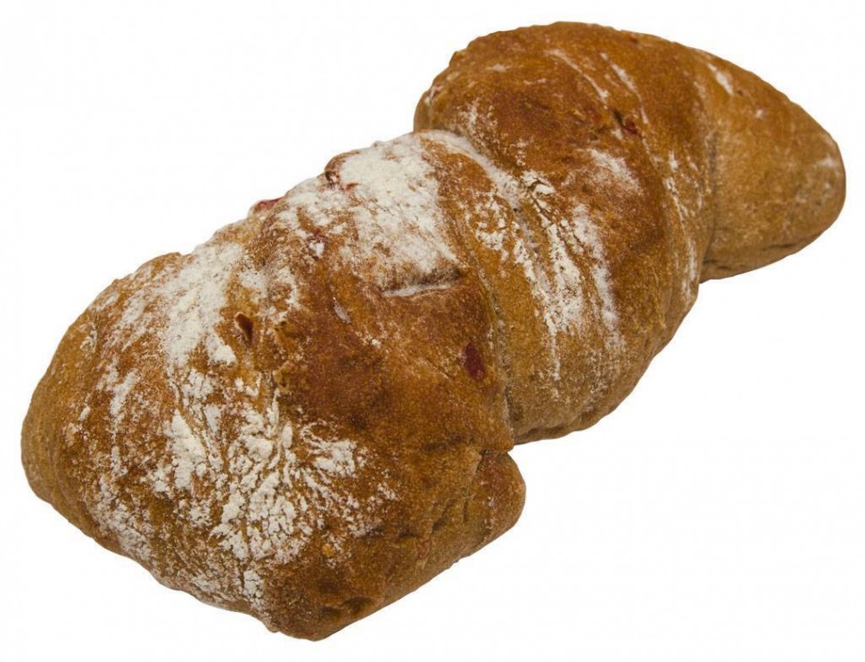 Хліб темн. італійськ. Ciabatta з паприкою Мантінга 450г