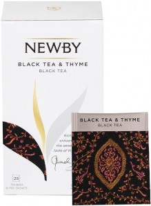 Чай Newby Чорний з чебрецем 25 пак