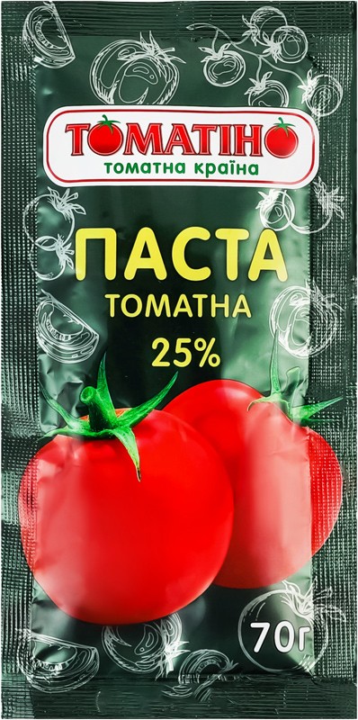 Паста томатна Томатіно 25% 70г 